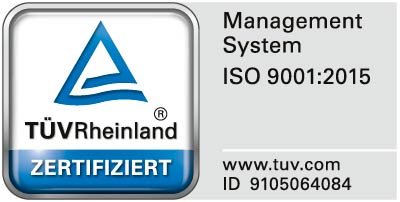 TÜV Rheinland ISO 9001